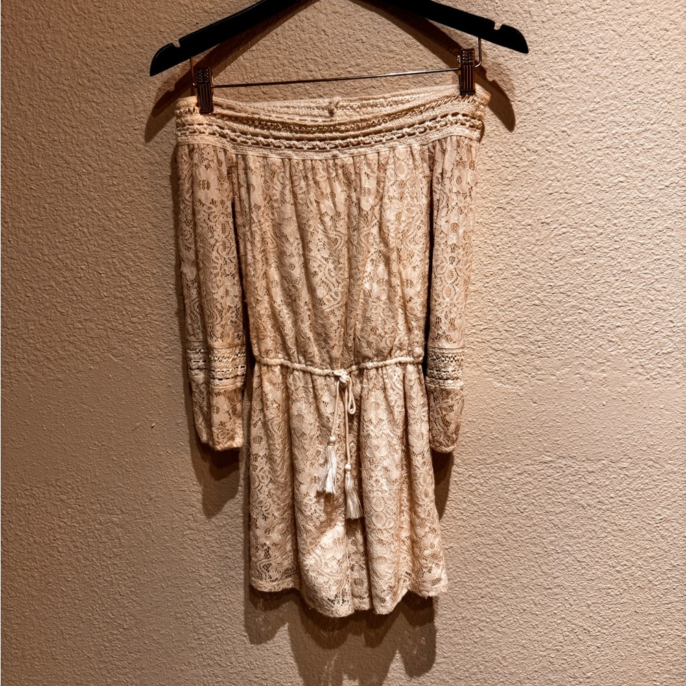 Hollister Co. Women's White Playsuit-romper